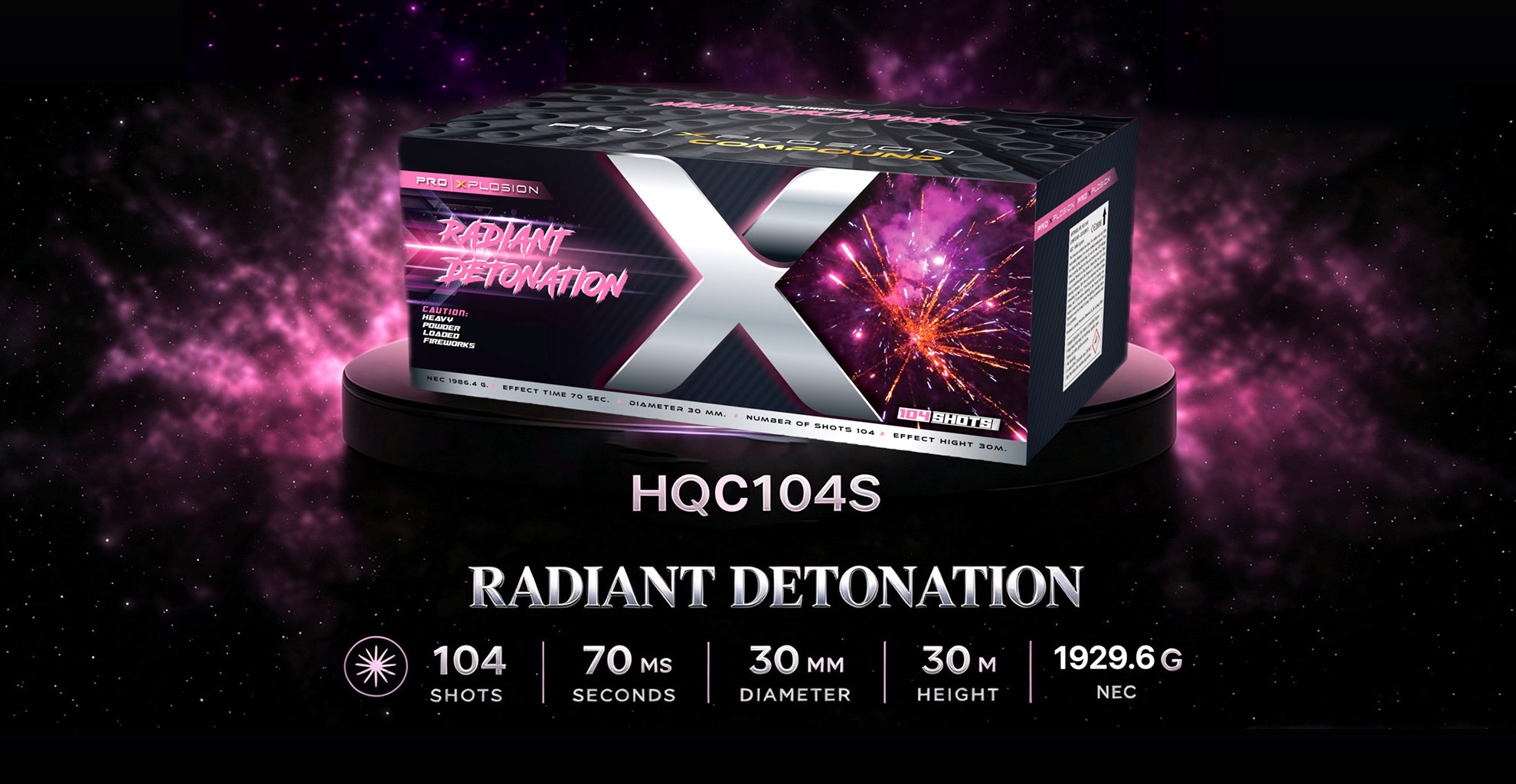 HQC104S Fireworks