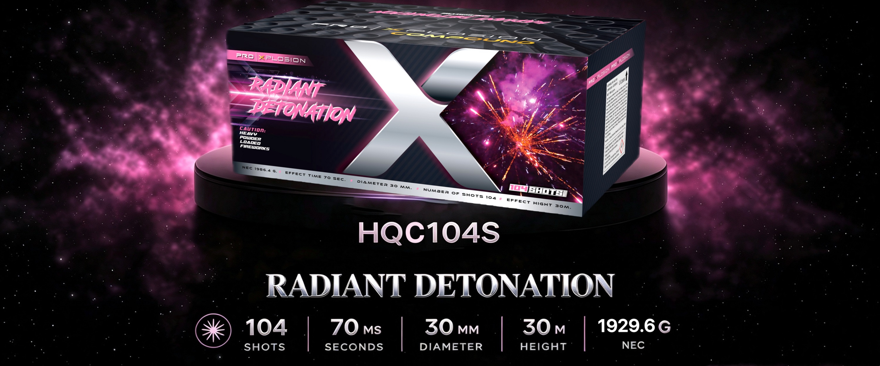 HQC104S Fireworks